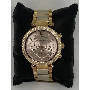 Michael Kors Parker MK5896 Women's Stainless Steel Analog Dial Wrist Watch VK451